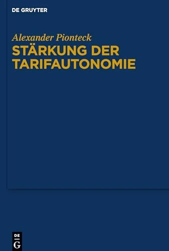 Stärkung der Tarifautonomie