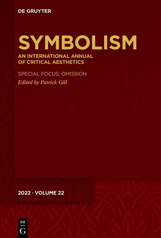 Symbolism: An International Annual of Critical Aesthetics: 22