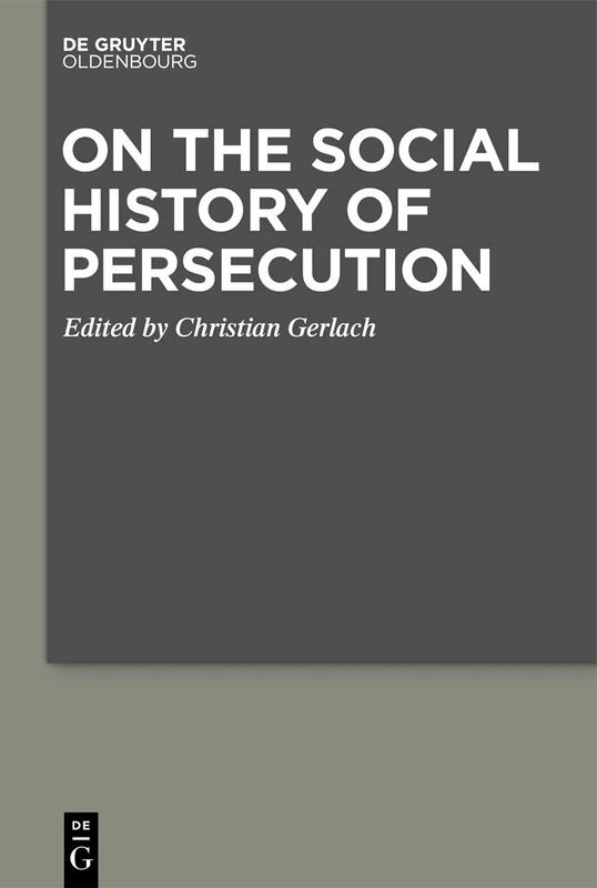 On the Social History of Persecution - Image 1