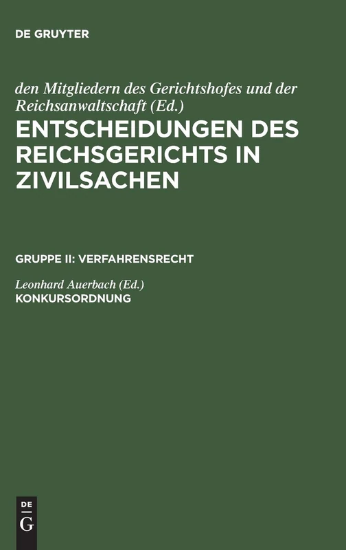 Konkursordnung