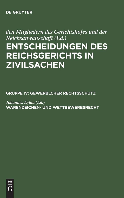 Warenzeichen- und Wettbewerbsrecht