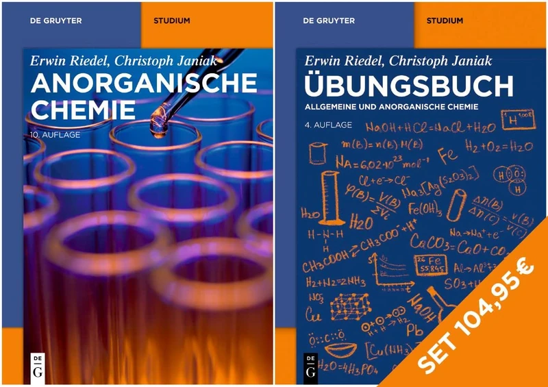 [SET Anorganische Chemie, 10.A. und Übungsbuch Allgemeine und Anorganische Chemie 4.A.] (de Gruyter Studium)