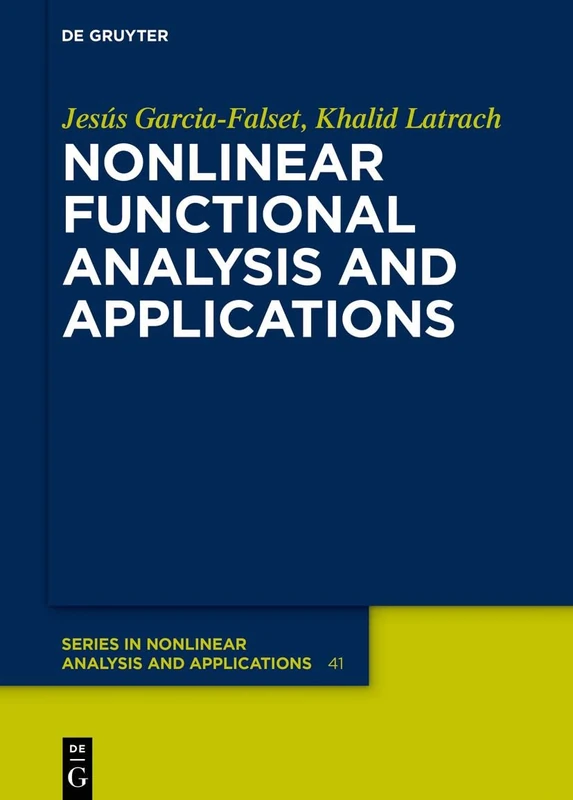 De Gruyter Nonlinear Functional Analysis and Applications 41