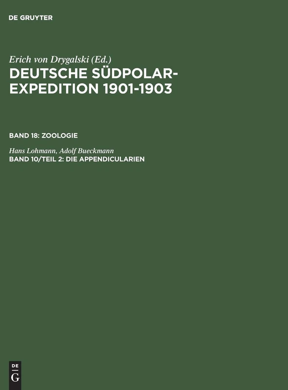 Die Appendicularien