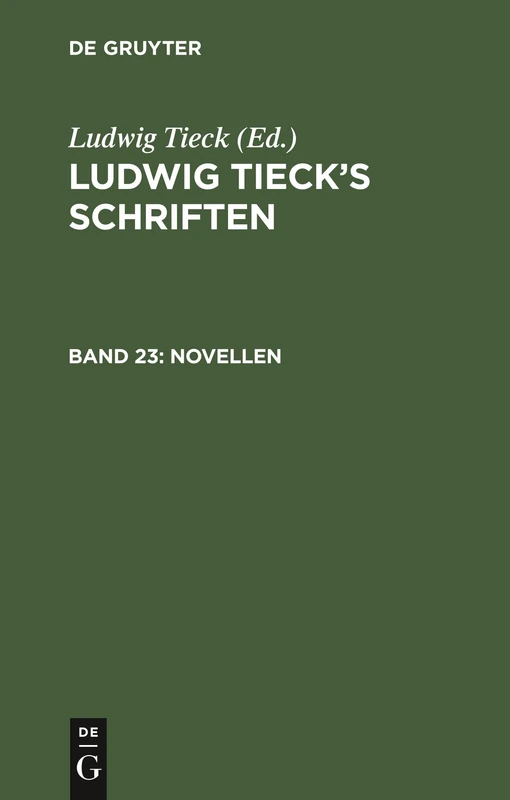 Novellen: [Eine Sommerreise. Die Wundersüchtigen. Pietro Von Abano]: 23 - Image 1