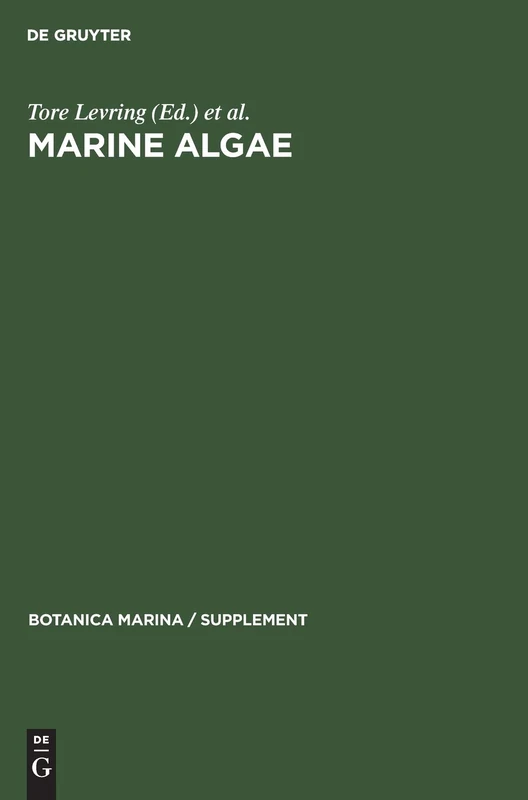 Marine Algae: A survey of research and utilization: 1 (Botanica Marina, 1)