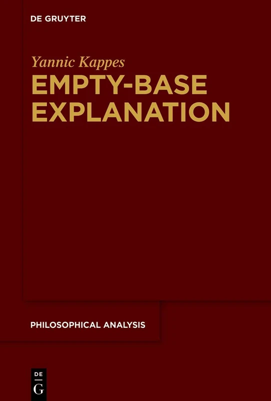 Empty-Base Explanation: 86 (Philosophical Analysis, 86)
