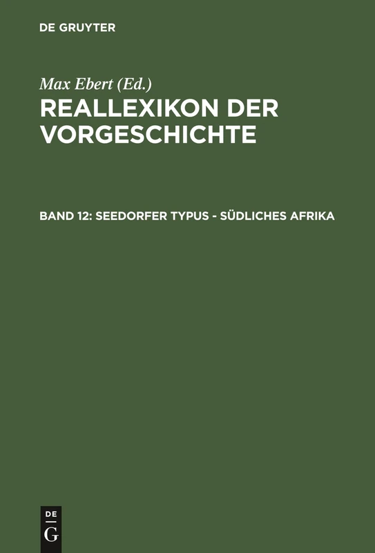 Seedorfer Typus - Südliches Afrika
