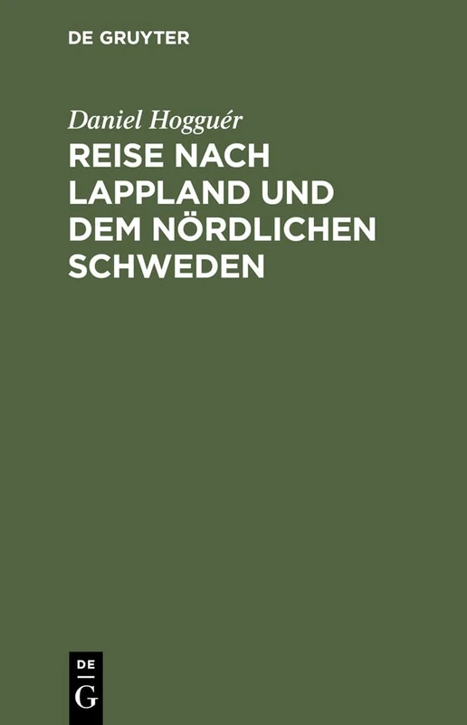 Reise Nach Lappland Und Dem Nordlichen Schweden: Nebst Einem Atlas Von 20 Lithographirten Tafeln - Image 1