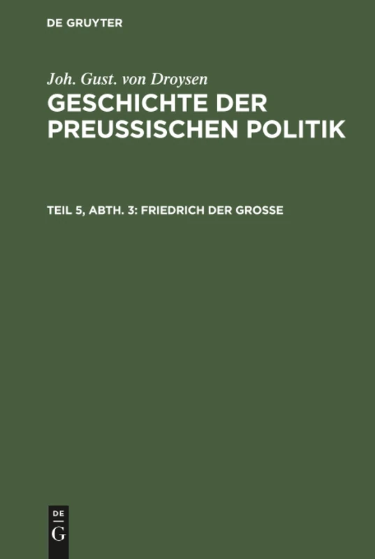 Friedrich der Große: 5