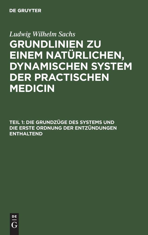 De Gruyter - Die Grundzuge Des Systems Und Die Erste Ordnung