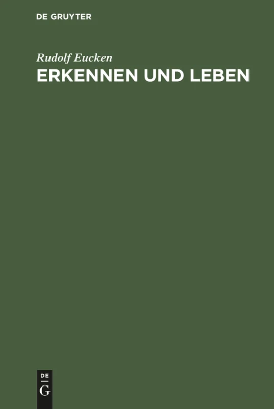 Erkennen und Leben