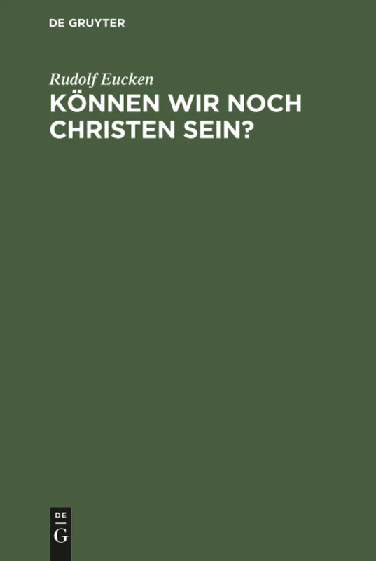 Können wir noch Christen sein?