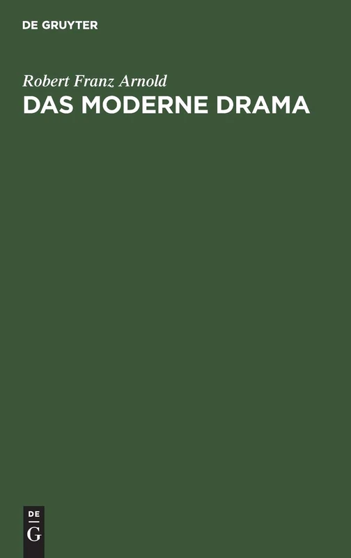 Das Moderne Drama