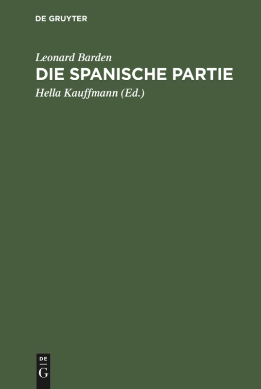 Die spanische Partie