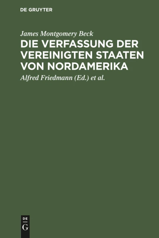 Die Verfassung der Vereinigten Staaten von Nordamerika: "Was War, Was Ist - Was Wird?"