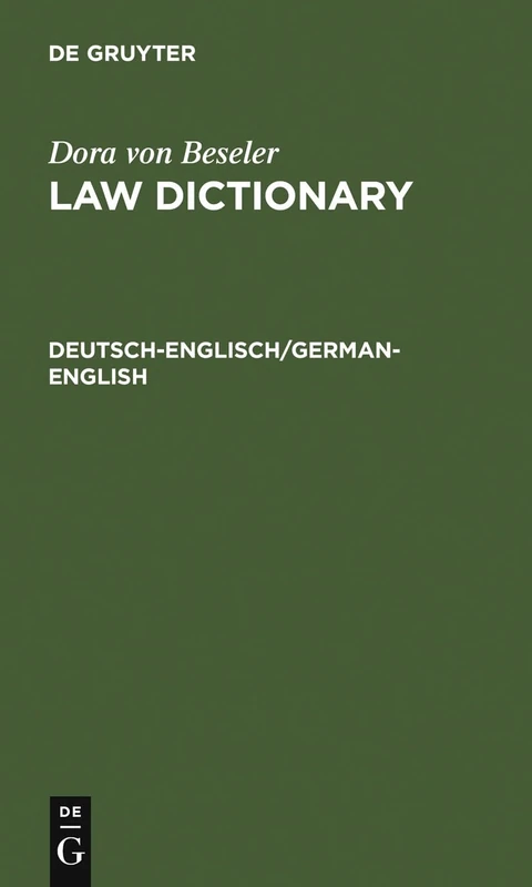 Deutsch-Englisch/German-English