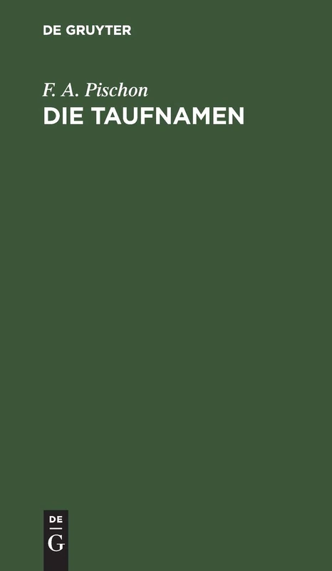 Die Taufnamen: Eine Weihnachtsgabe
