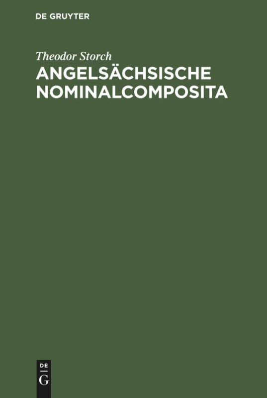 Angelsächsische Nominalcomposita