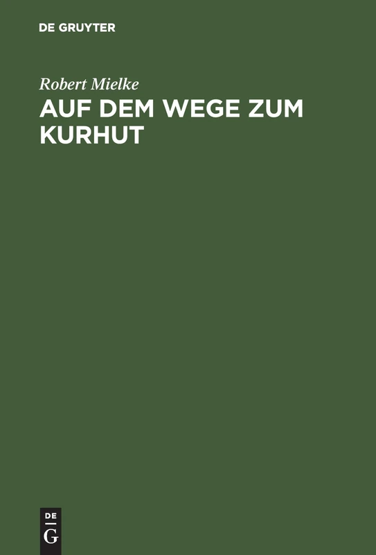 Auf dem Wege zum Kurhut: Ein Erinnerungsbuch an den Zug des Burggrafen Friedrich von Nürnberg von Franken bis in die Mark Brandenburg vom 30. Mai bis zum 22. Juni 1412 - Image 1