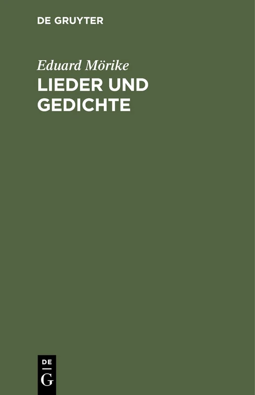 Lieder und Gedichte: In Auswahl