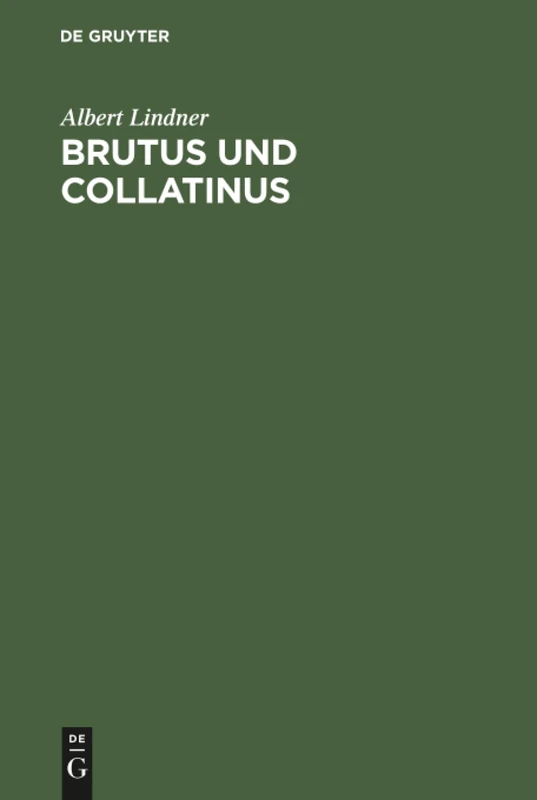 Brutus und Collatinus: Trauerspiel