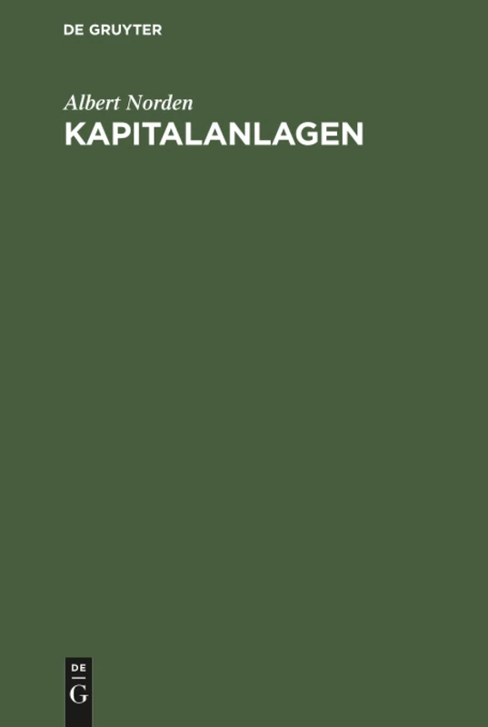 Kapitalanlagen: Praktisches Handbuch