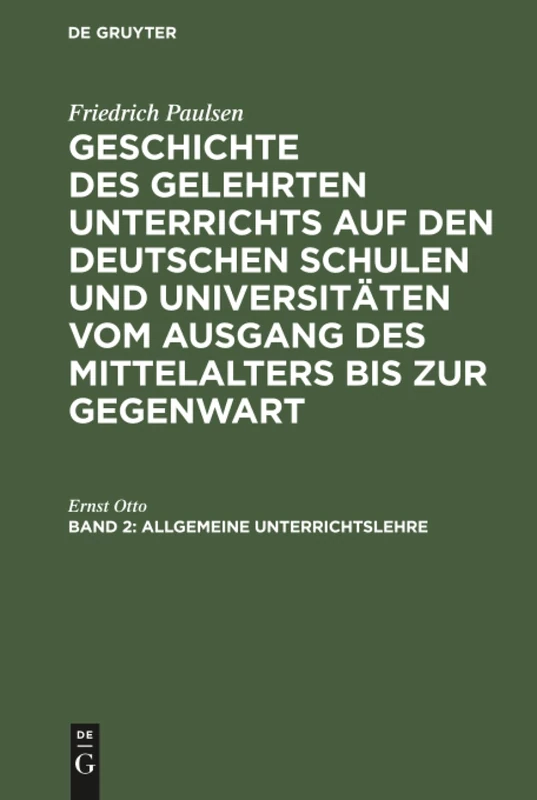 Allgemeine Unterrichtslehre