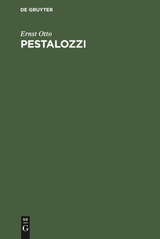 Pestalozzi: Werk Und Wollen