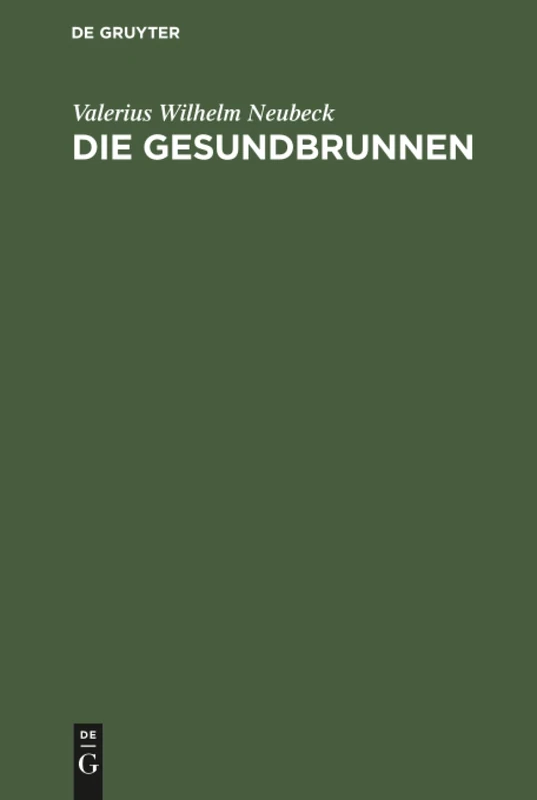 Die Gesundbrunnen: Vier Gesänge - Image 1