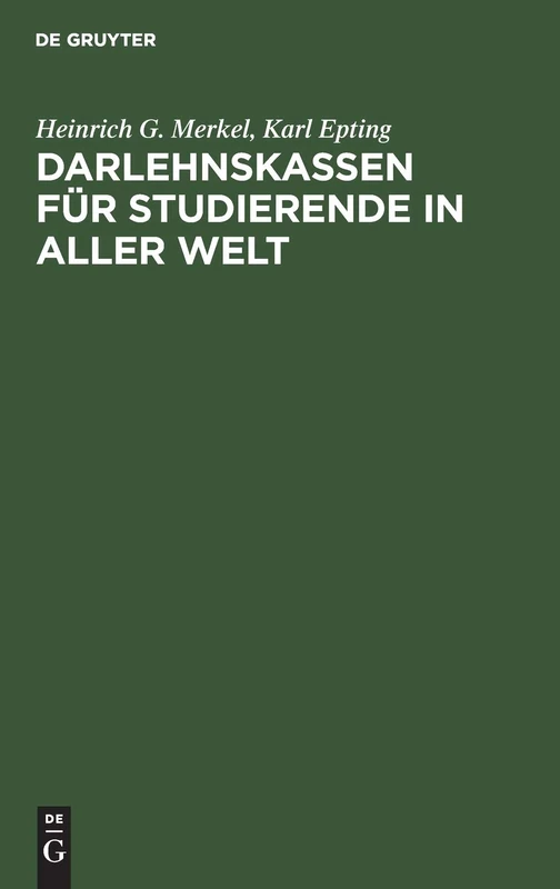 Darlehnskassen Für Studierende in Aller Welt