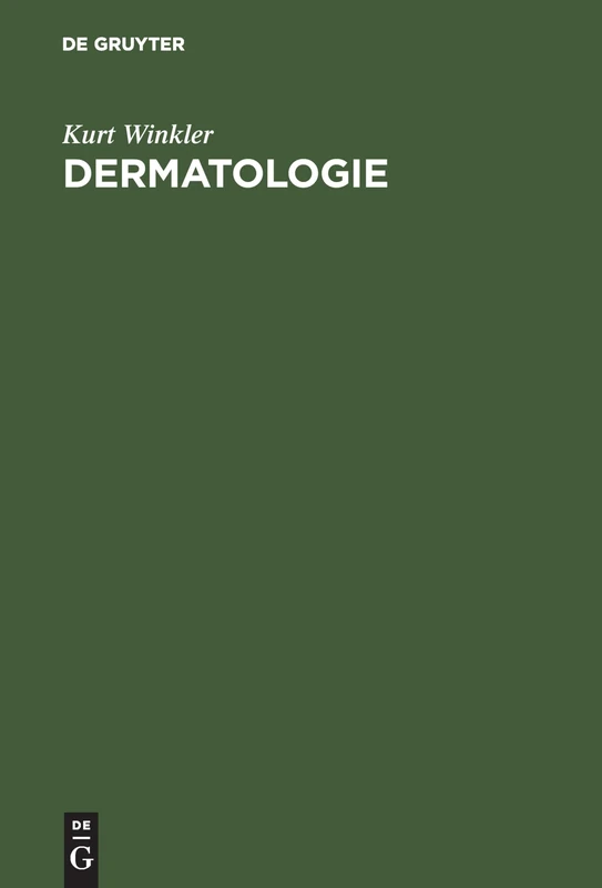 Dermatologie: Ein Repertorium