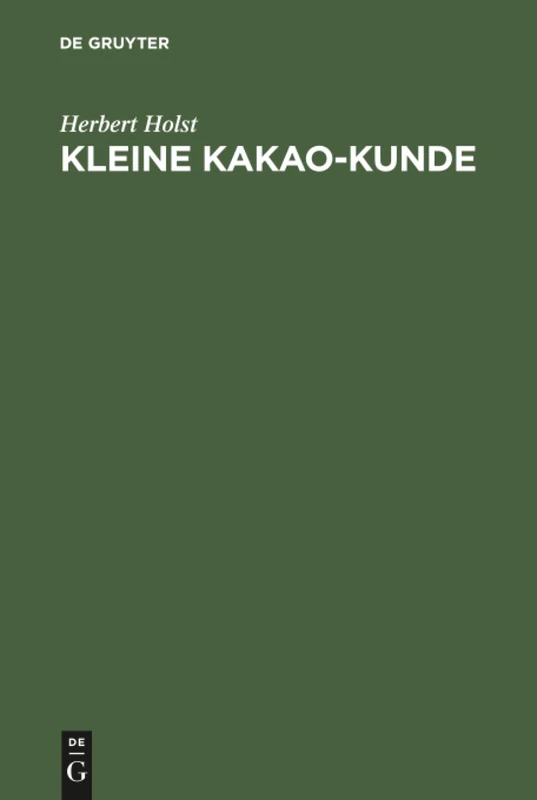 Kleine Kakao-Kunde