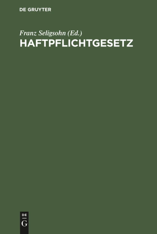 Haftpflichtgesetz