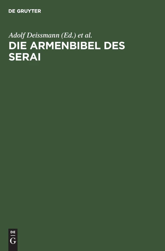 Die Armenbibel Des Serai: Rotulus Seragliensis Nr. 52 - Image 1