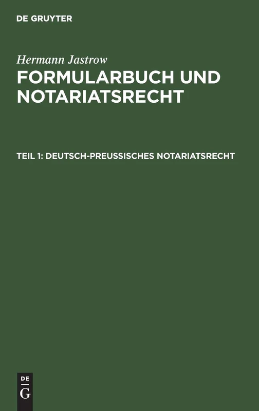 Deutsch-preußisches Notariatsrecht