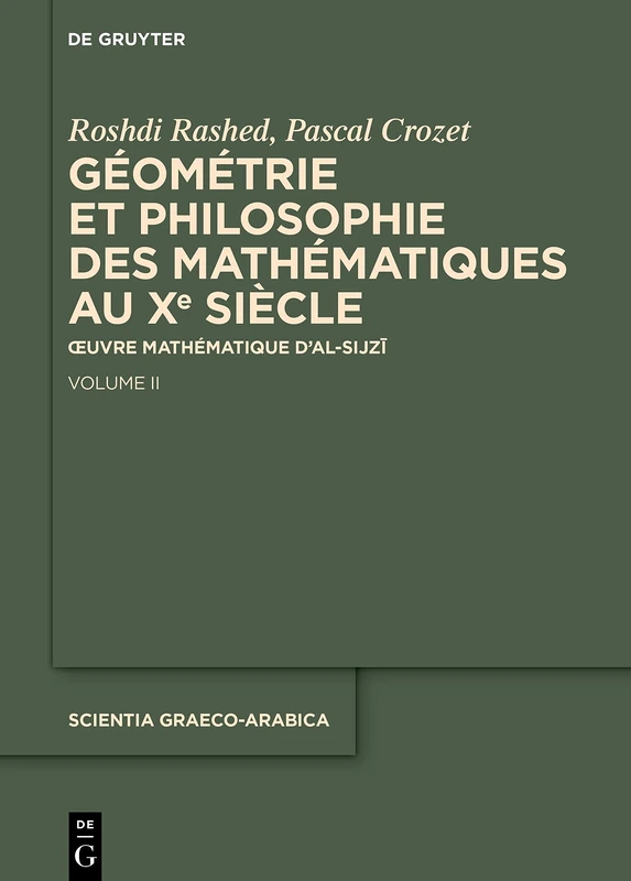 De Gruyter - Geometrie et philosophie des mathematiques Vol II - Image 1