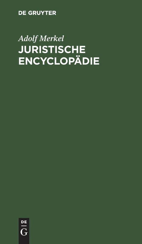 Juristische Encyclopädie