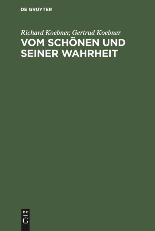 Vom Schönen und seiner Wahrheit: Eine Analyse Ästhetischer Erlebnisse