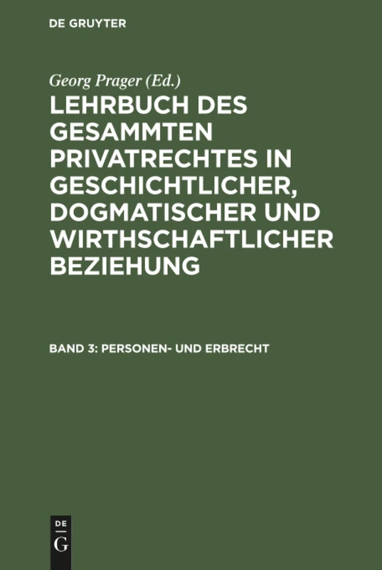 Personen- und Erbrecht: 3