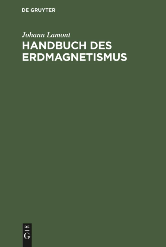 Handbuch des Erdmagnetismus