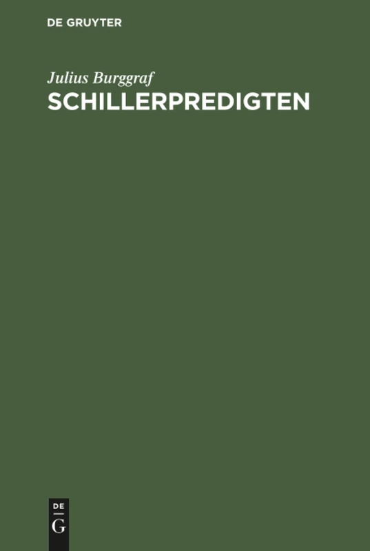 Schillerpredigten