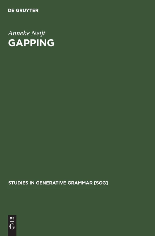 Gapping: A contribution to sentence grammar: 7 (Studies in Generative Grammar [SGG], 7)