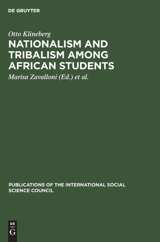 Nationalism and tribalism among African students: A study of social identity: 12 (Publications of the International Social Science Council, 12) - Image 1