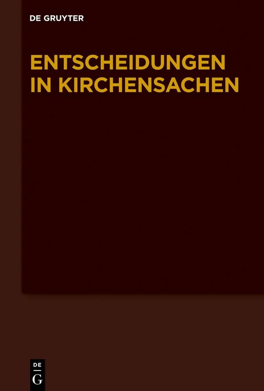 01.07.2020-31.12.2020 (Entscheidungen in Kirchensachen seit 1946)