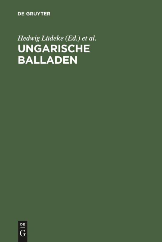 Ungarische Balladen - Image 1
