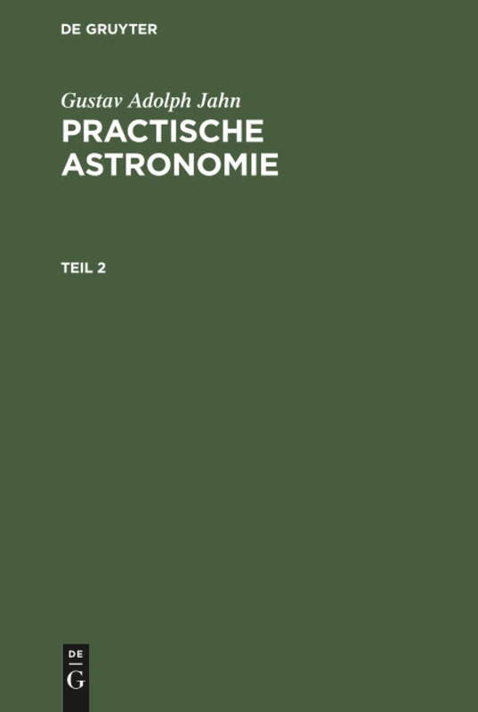Practische Astronomie: Th. 2