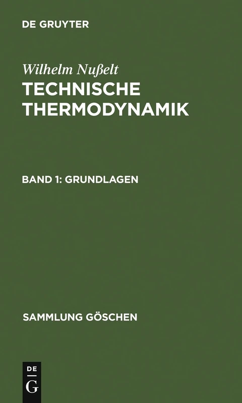 Grundlagen: 1084 (Sammlung Göschen)