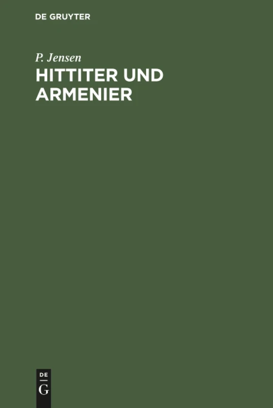 Hittiter und Armenier