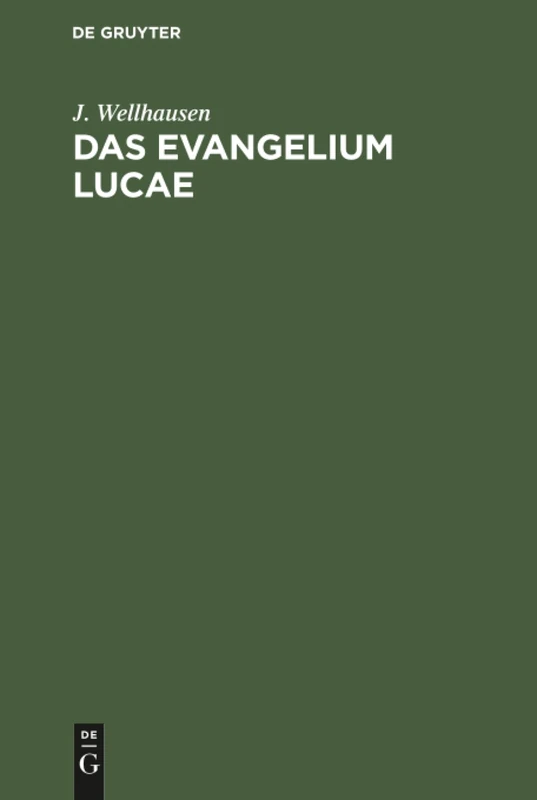Das Evangelium Lucae